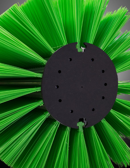 Borstkassett med syntetfiber