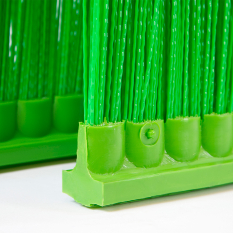 Borstkassett med syntetfiber